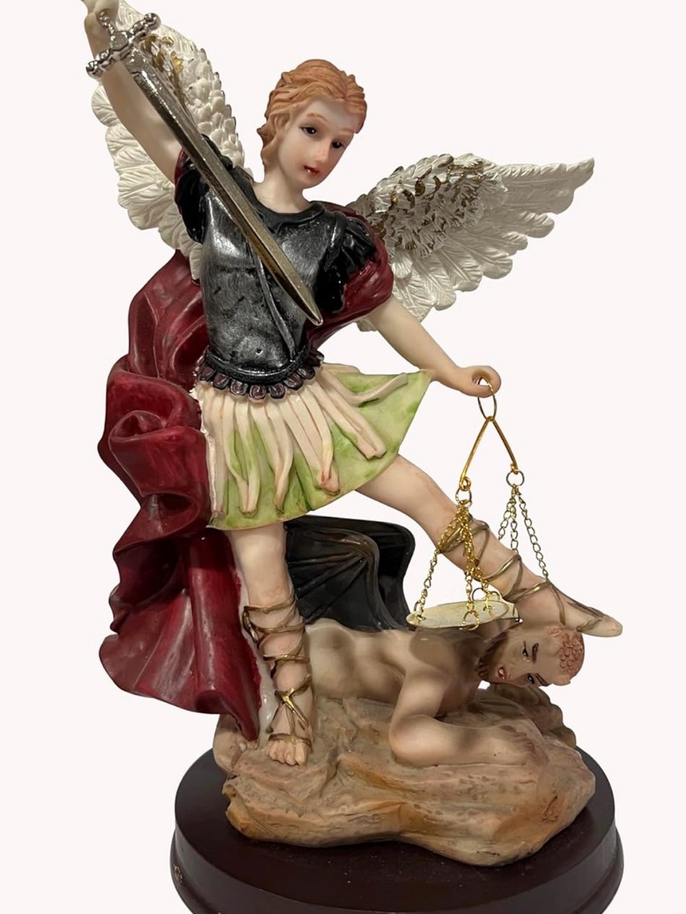 St. Michael Archangel Religious Statue, 9 Inch Decorative Figurine